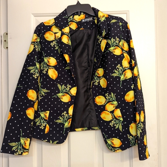 Allegra K Jackets & Blazers - Lemon Blazer
